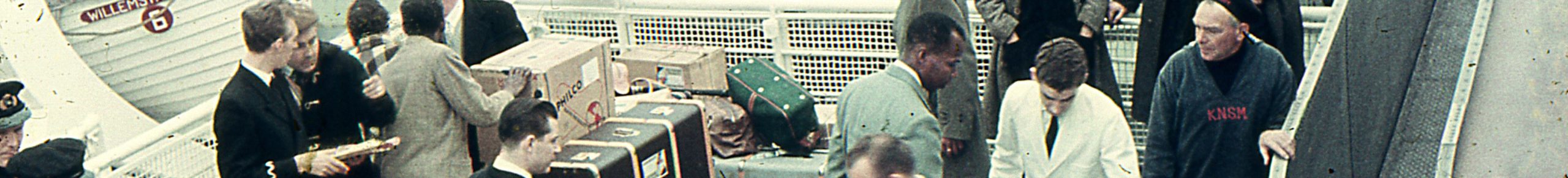 vertrouwenspersoon op schip jaren 50